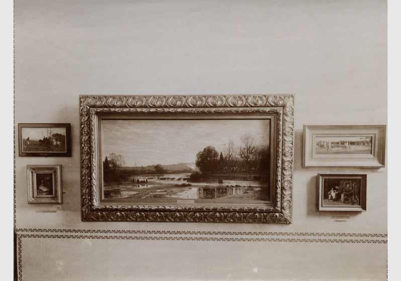 Blick in die Ausstellung der Nationalgalerie, Raum 29