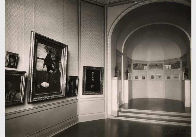 Blick in die Ausstellung der Nationalgalerie, 4.Saal