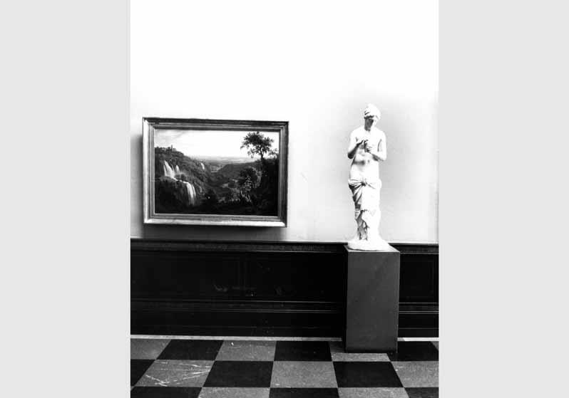 Blick in die Ausstellung der Nationalgalerie