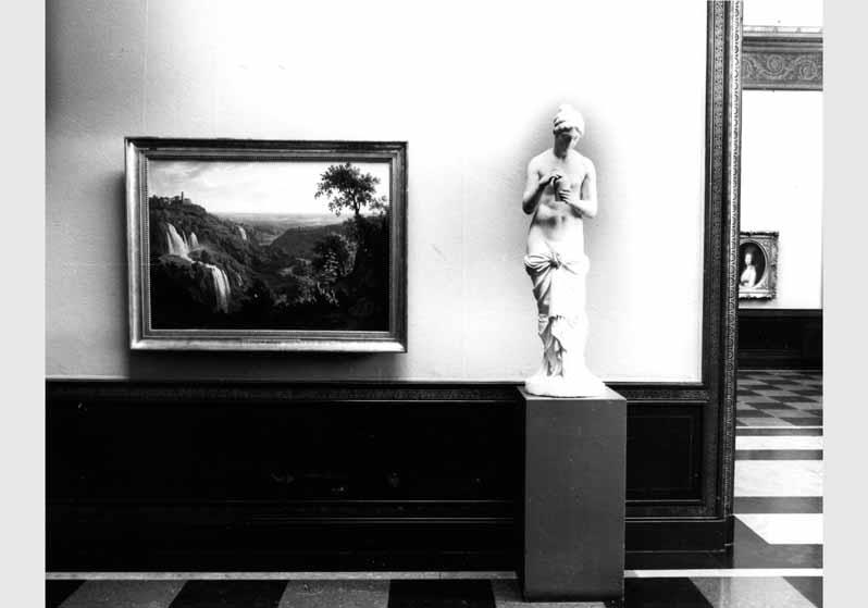 Blick in die Ausstellung der Nationalgalerie
