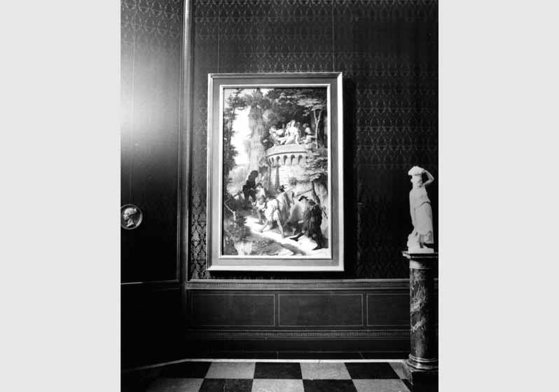 Blick in die Ausstellung der Nationalgalerie