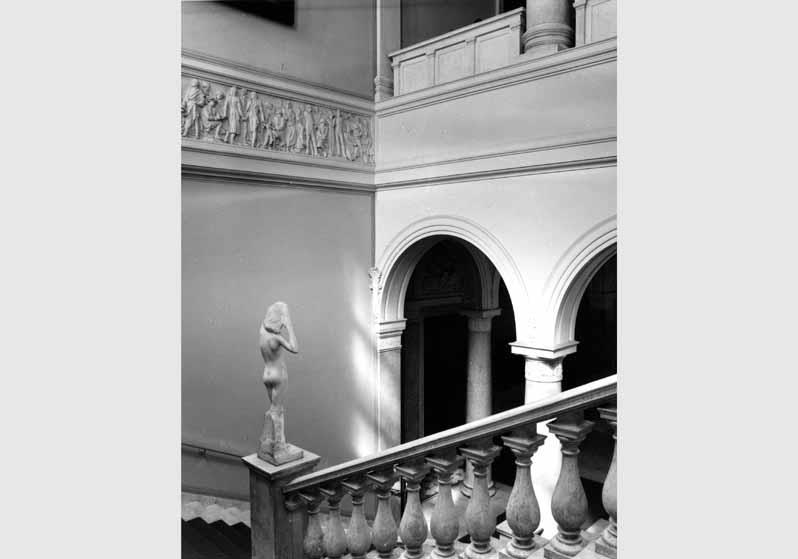 Blick in die Ausstellung der Nationalgalerie