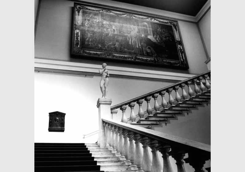 Blick in die Ausstellung der Nationalgalerie
