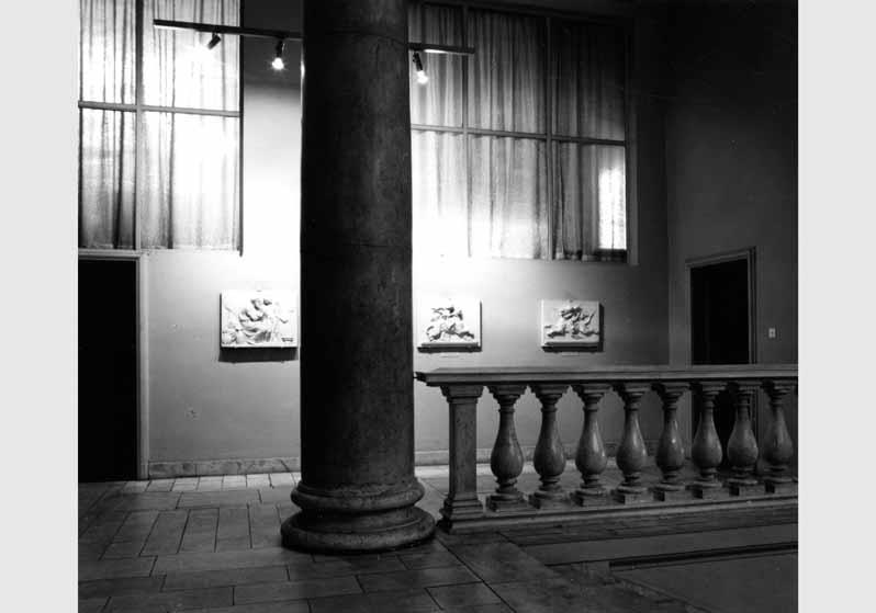 Blick in die Ausstellung der Nationalgalerie