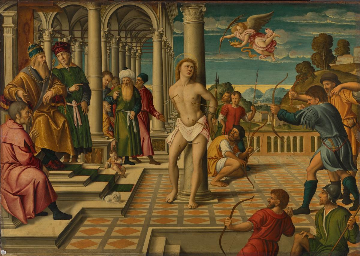 Das Martyrium des heiligen Sebastian