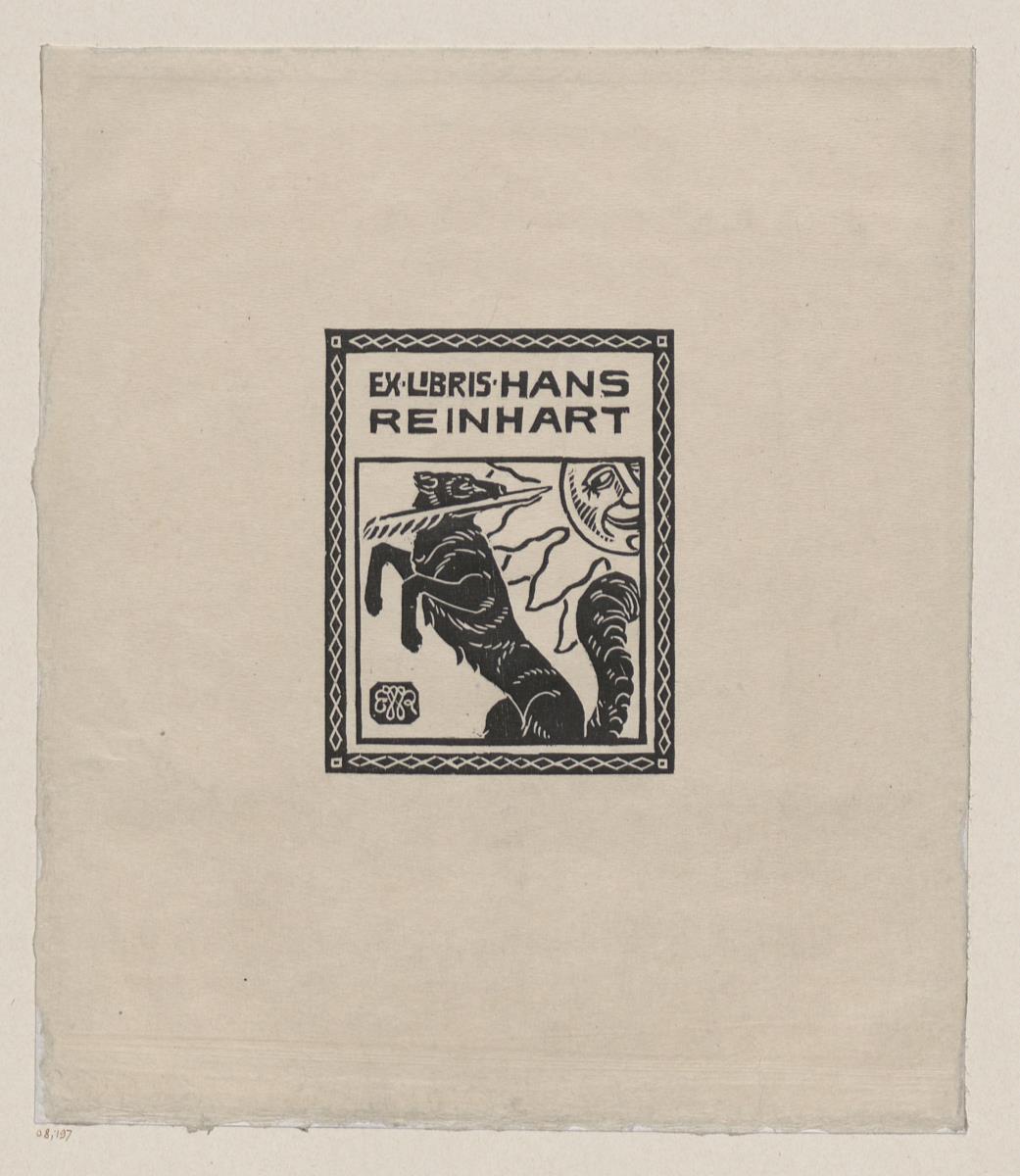 Exlibris Hans Reinhart