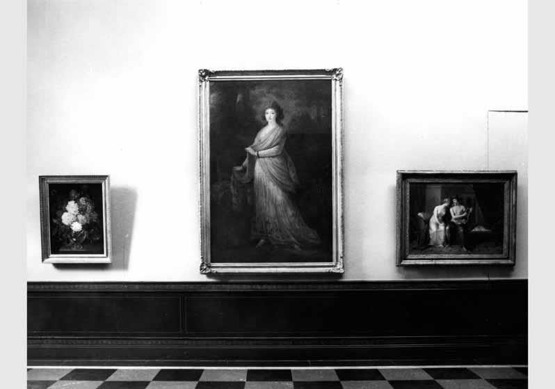 Blick in die Ausstellung der Nationalgalerie