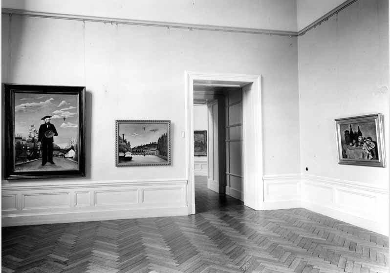 Blick in die Ausstellung "Von Delacroix bis Picasso - Ein Jahrhundert französischer Malerei" vom 04. Sept. 1965 - 20. Okt. 1965 in der Nationalgalerie