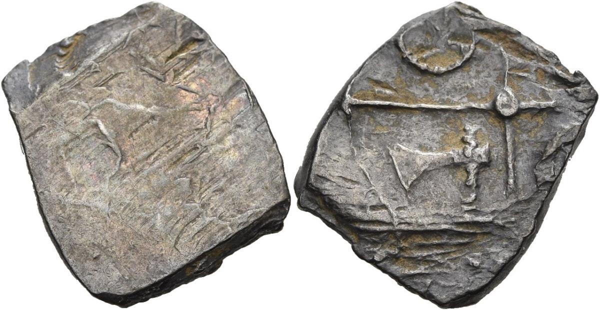 West-Kelten: Südgallische „monnaie à la croix“