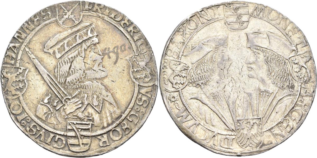 Sachsen: Friedrich III., Georg und Johann der Beständige