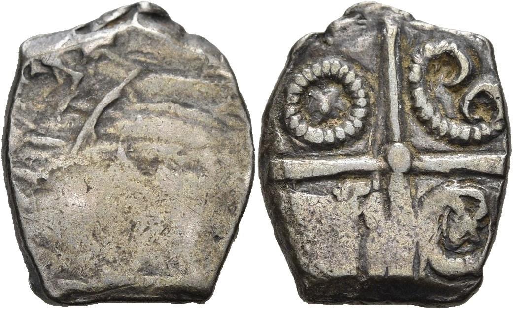 West-Kelten: Südgallische „monnaie à la croix“