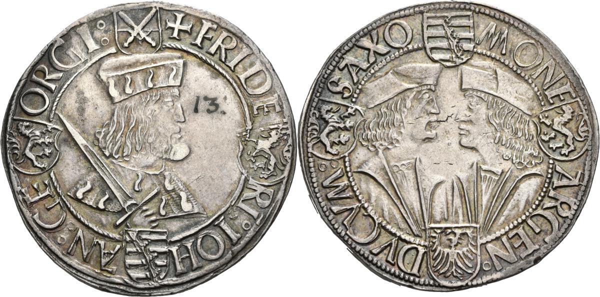 Sachsen: Friedrich III., Johann der Beständige und Georg