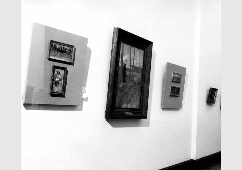 Blick in die Ausstellung "Robert Sterl 1867-1932 - Das Werk des Malers" vom 15. Dez. 1983 - 18. März 1984 in der Nationalgalerie