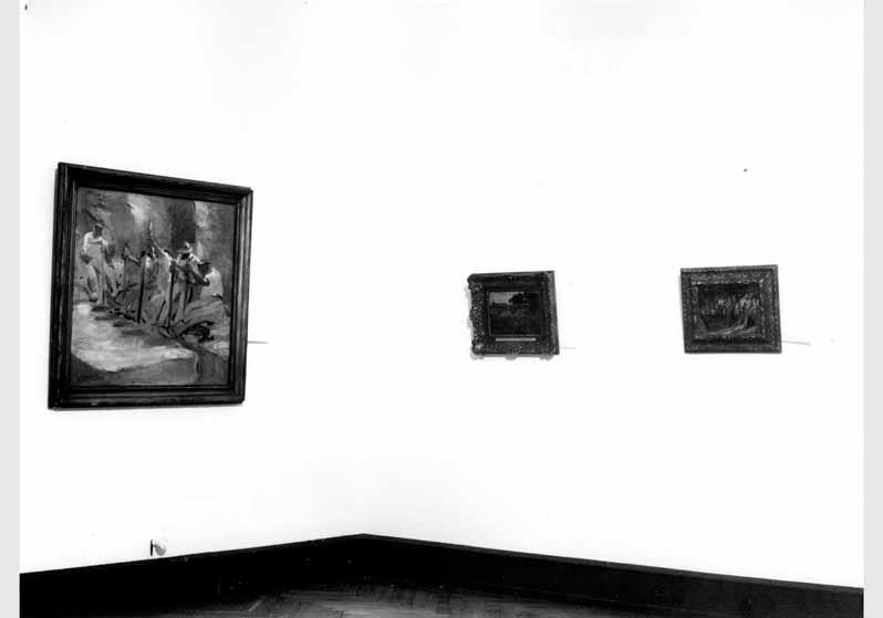 Blick in die Ausstellung "Robert Sterl 1867-1932 - Das Werk des Malers" vom 15. Dez. 1983 - 18. März 1984 in der Nationalgalerie