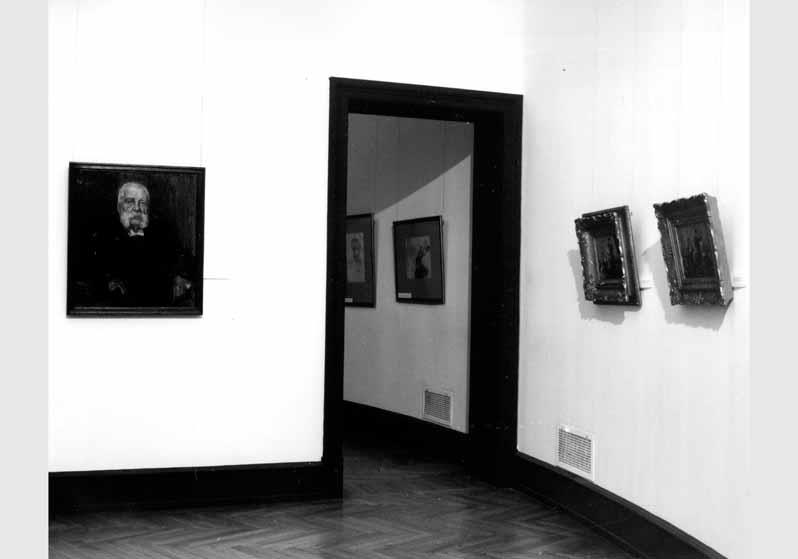 Blick in die Ausstellung "Robert Sterl 1867-1932 - Das Werk des Malers" vom 15. Dez. 1983 - 18. März 1984 in der Nationalgalerie