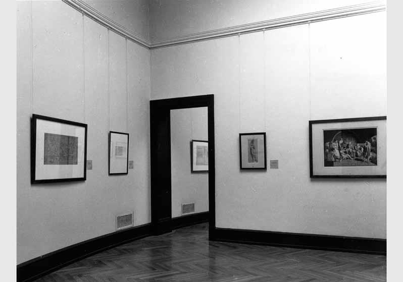 Blick in die Ausstellung "Anselm Feuerbach's Gastmahl" vom 14. Juli 1992 - 13. Sept. 1992 in der Alten Nationalgalerie