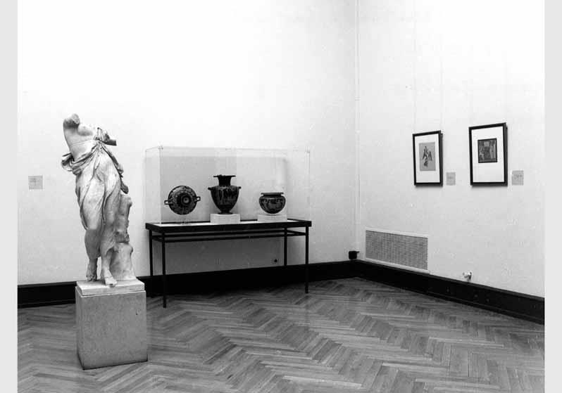 Blick in die Ausstellung "Anselm Feuerbach's Gastmahl" vom 14. Juli 1992 - 13. Sept. 1992 in der Alten Nationalgalerie