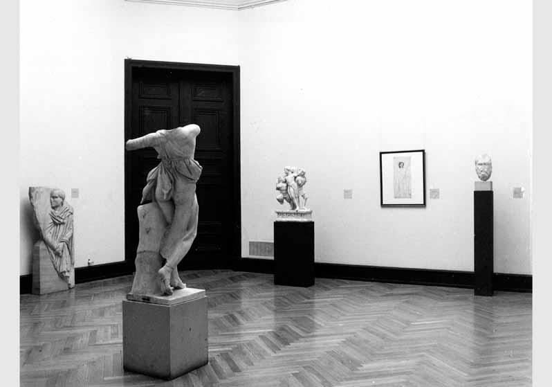 Blick in die Ausstellung "Anselm Feuerbach's Gastmahl" vom 14. Juli 1992 - 13. Sept. 1992 in der Alten Nationalgalerie