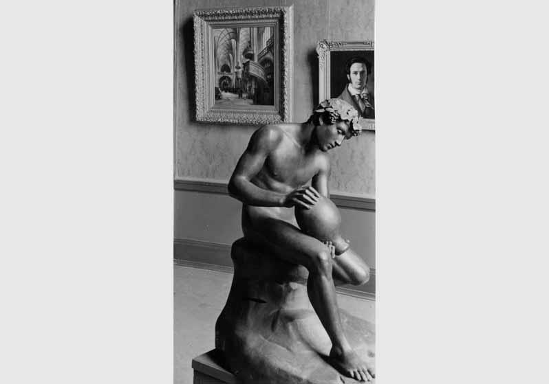 Blick in die Ausstellung der Nationalgalerie, Raum 8