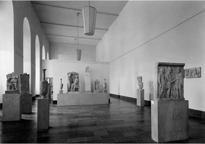 Aufstellung der Antikensammlung im Pergamonmuseum, Nordflügel