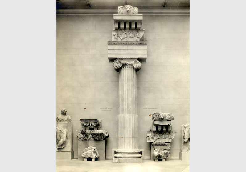 Blick in den Telephossaal im Alten Pergamonmuseum