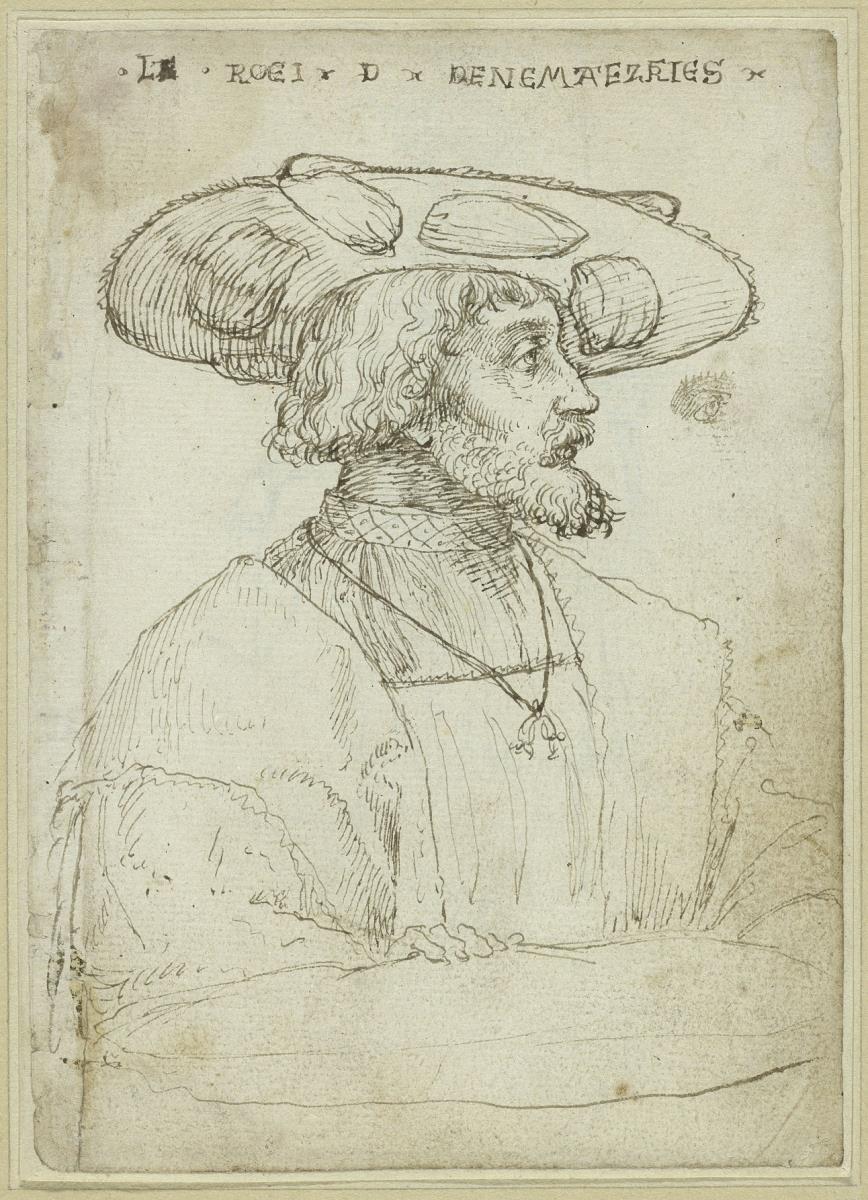 Porträt König Christian II. von Dänemark