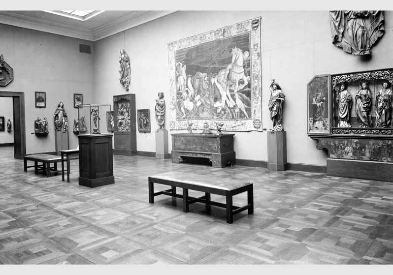 Aufstellung des Deutschen Museums im Pergamonmuseum, Raum 22, Saal der Kaisheimer Maria