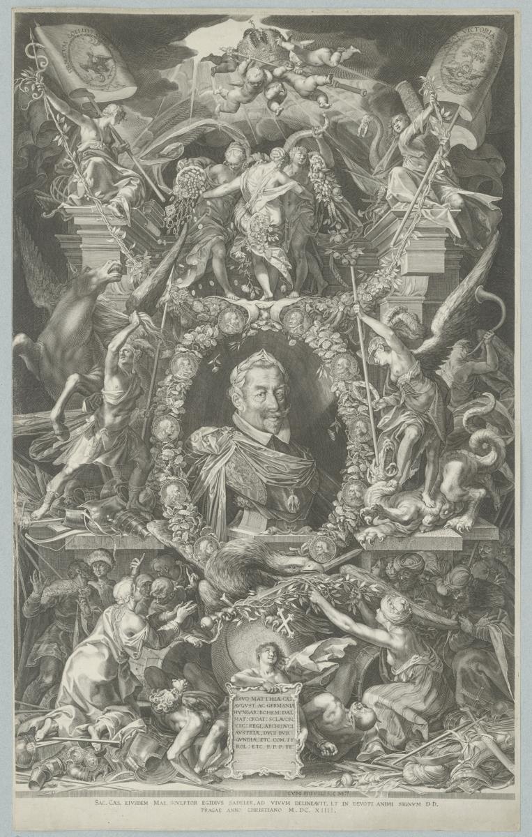 Porträt des Matthias, Kaiser des Heiligen Römischen Reiches Deutscher Nation