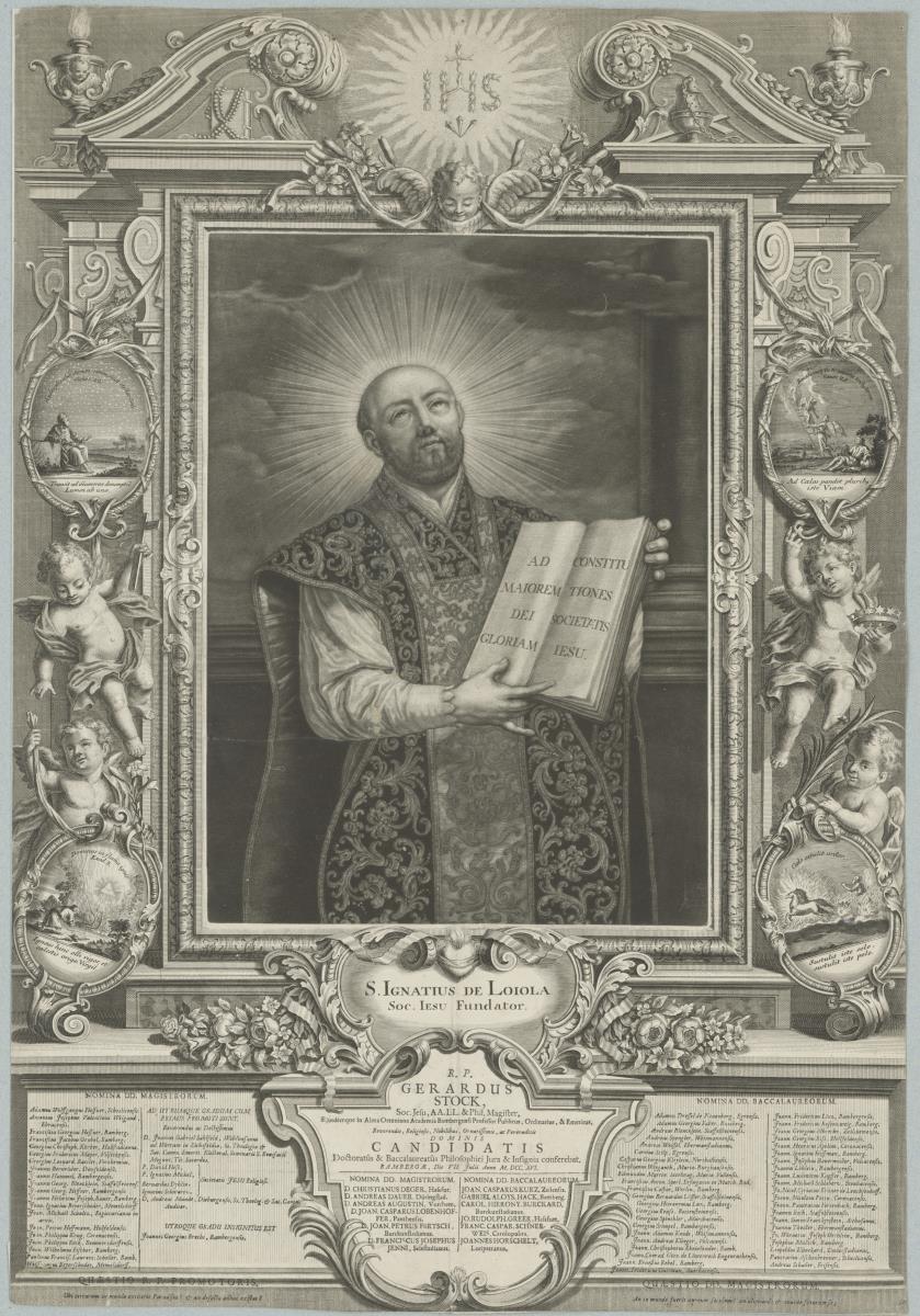 Porträt des Ignatius de Loyola