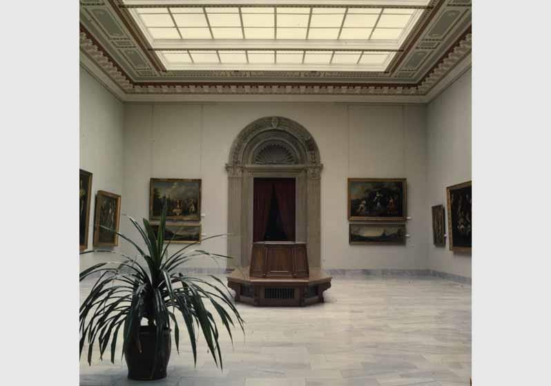 Aufstellung der Gemäldegalerie im Bode-Museum, Raum 11, Holländische und Flämische Malerei des 17. Jhd.