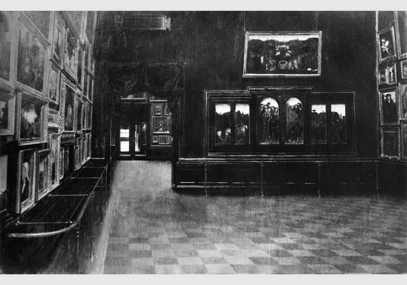 Aufstellung der Gemäldegalerie im Alten Museum, Niederländische Kunst des 15.-18. Jh.