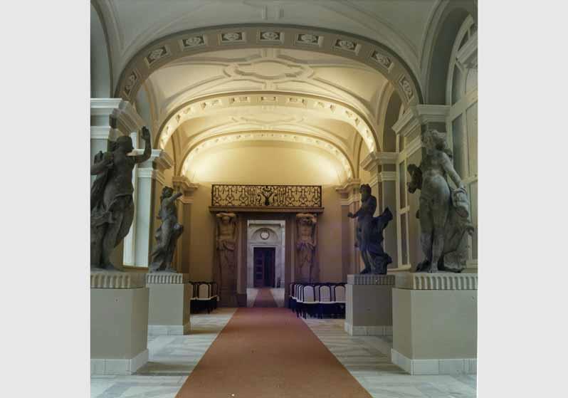 Blick in den Kamecke-Saal im Bode-Museum