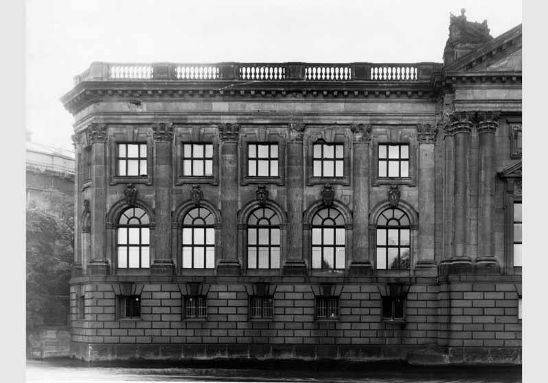 Blick auf die Fassade des Bode-Museums