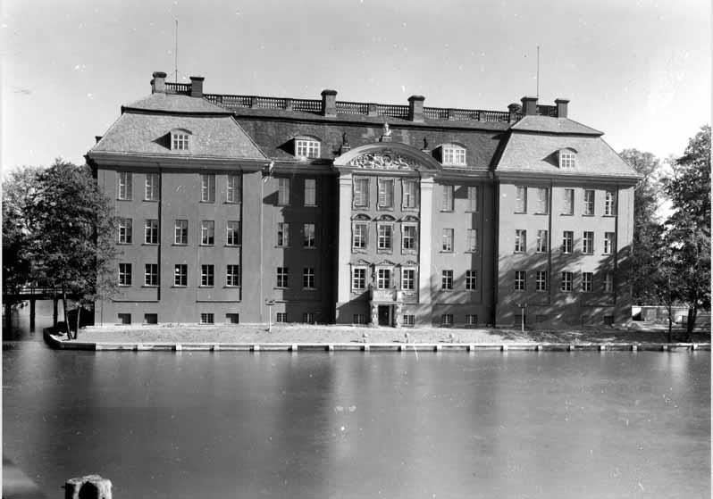 Blick auf das Kunstgewerbemuseum im Schloss Köpenick