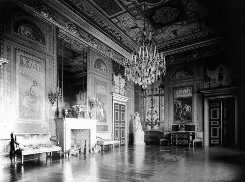 Aufstellung des Kunstgewerbemuseums im Berliner Stadtschloss, Raum 60, Speisesaal von Erdmannsdorf