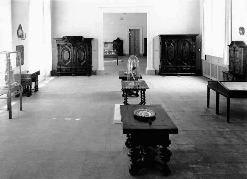 Aufstellung des Kunstgewerbemuseums im Bode-Museum
