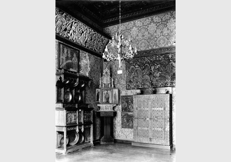 Aufstellung des Kunstgewerbemuseums in der Prinz-Albrecht-Straße, Gotisches Inventar
