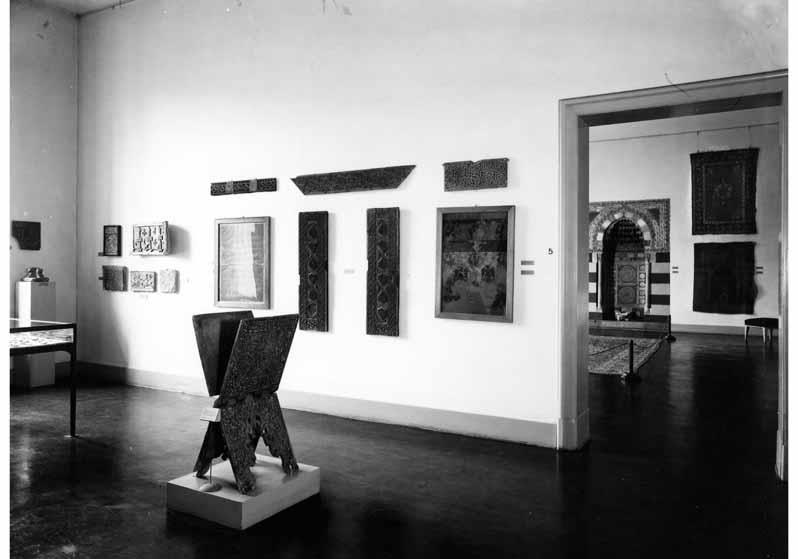 Aufstellung des Museums für Islamische Kunst im Pergamonmuseum,  Ägyptische Säle, Raum 5 und 6