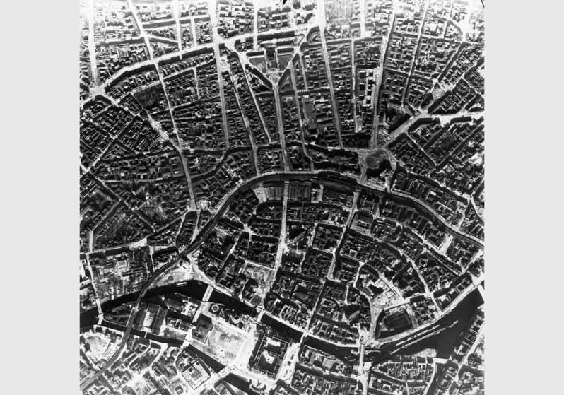Luftbildaufnahme von Berlin-Mitte