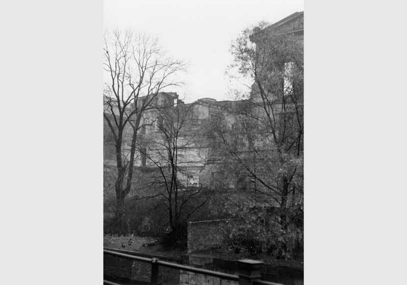 Blick vom Kupfergraben auf das Neue Museum