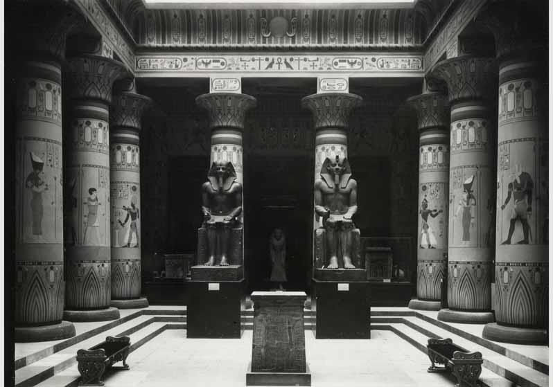 Blick in den Ägyptischen Hof im Neuen Museum