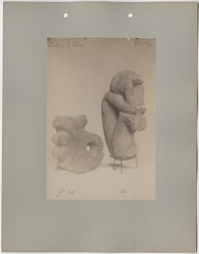 "Altertümer aus San Salvador. Collection L. Adam."