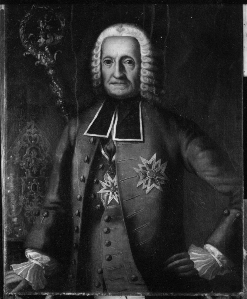 Porträt des Joseph Ferdinand Guidobald von Spaur, Hofbischof am pfalz-bayerischen Kurfürstenhof in München