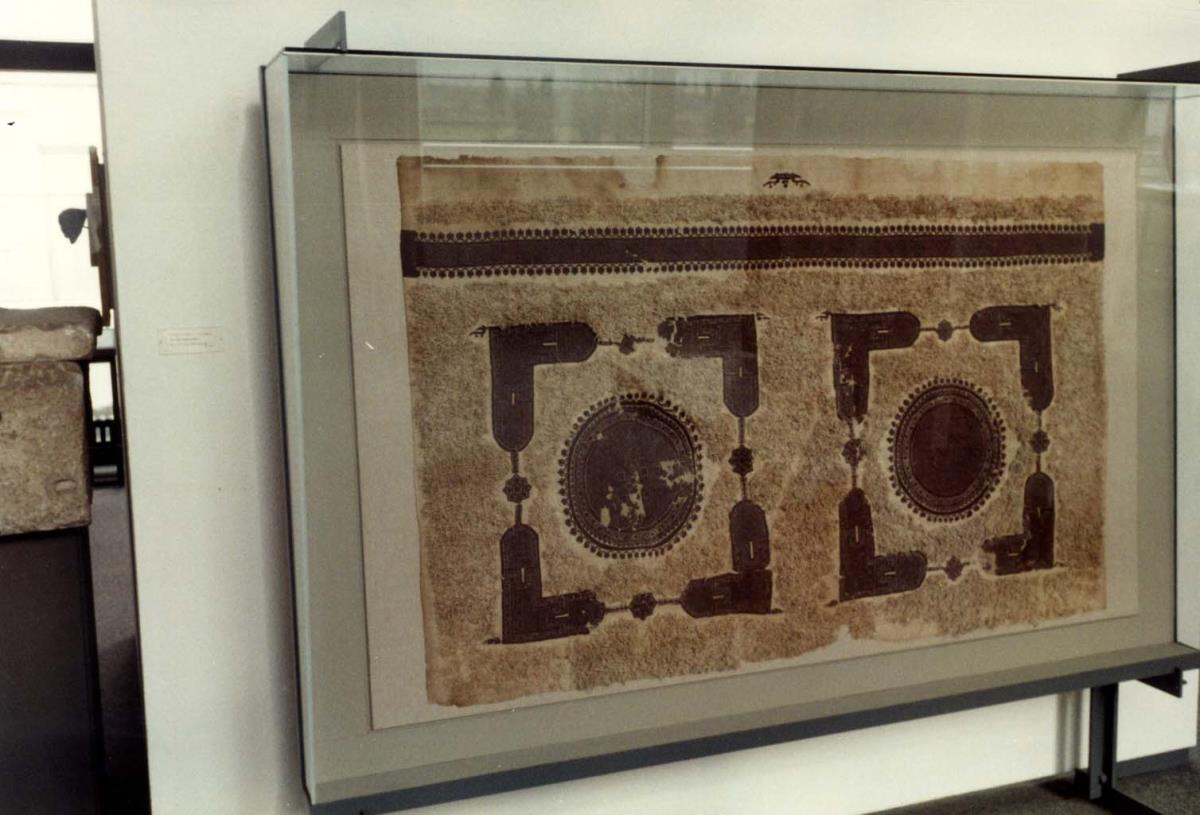 Blick in die Ausstellung der Skulpturensammlung und der Frühchristlich-Byzantinischen Sammlung im Museum Dahlem