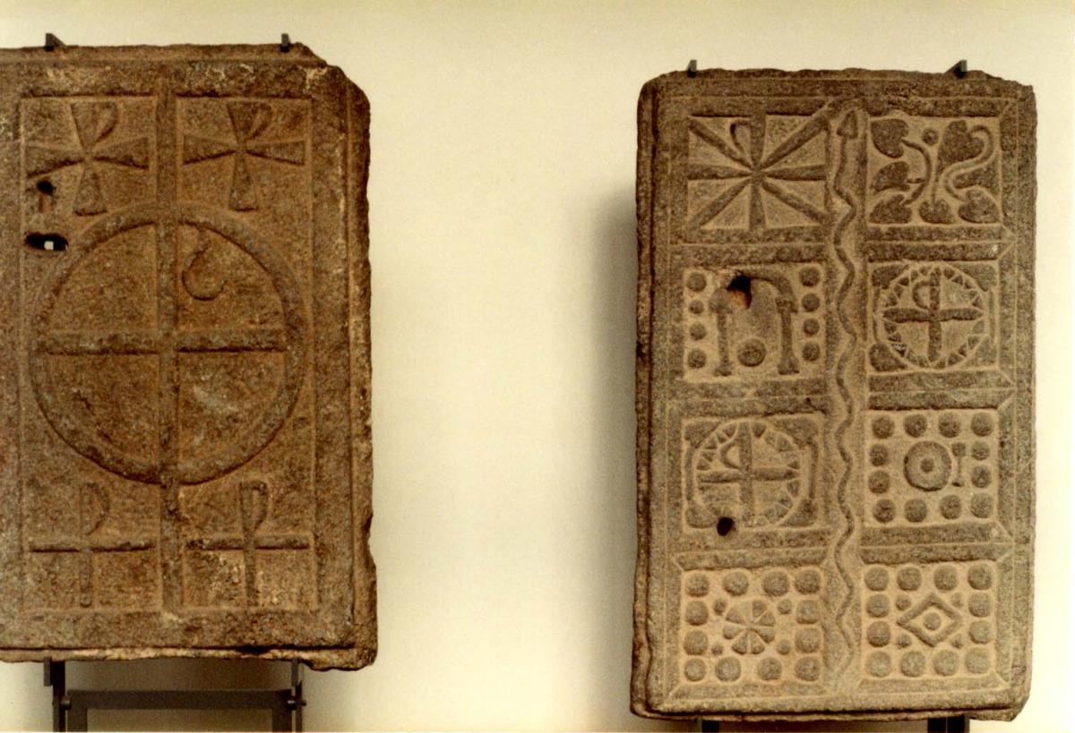 Blick in die Ausstellung der Skulpturensammlung und der Frühchristlich-Byzantinischen Sammlung im Museum Dahlem