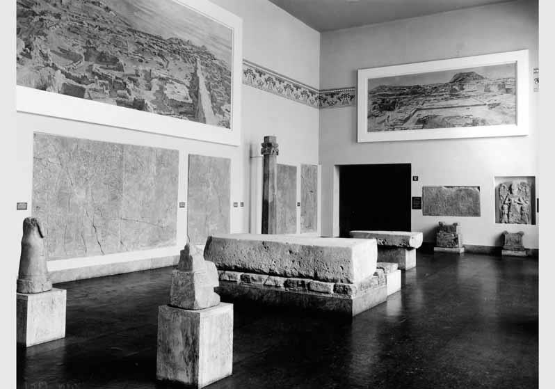Aufstellung des Vorderasiatischen Museums im Pergamonmuseum, Assur-Raum