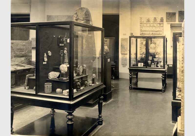 Aufstellung des Vorderasiatischen Museums im Kaiser-Friedrich-Museum, Obergeschoss