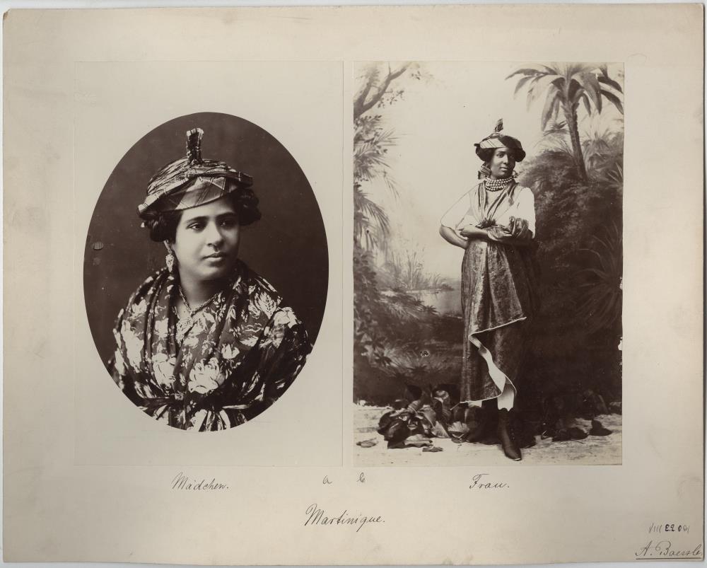 Zwei Frauenporträts aus Martinique
