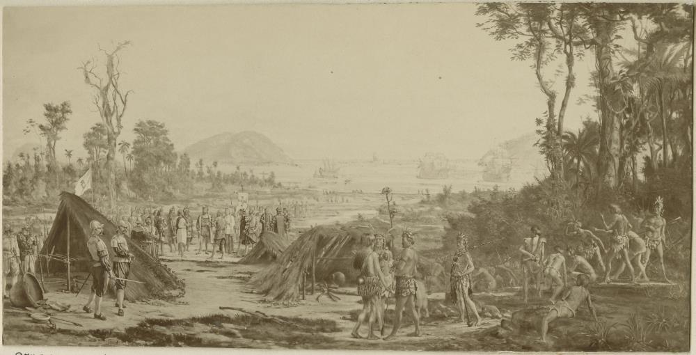 Gründung von S. Vincente bei Santos, 1531