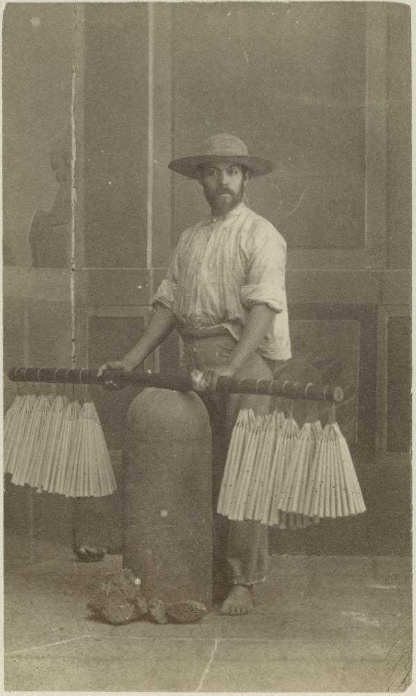 Atelier-Aufnahme aus Mexiko (Kerzenhersteller)